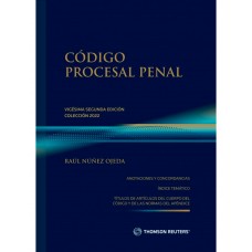 CÓDIGO PROCESAL PENAL TR 2022